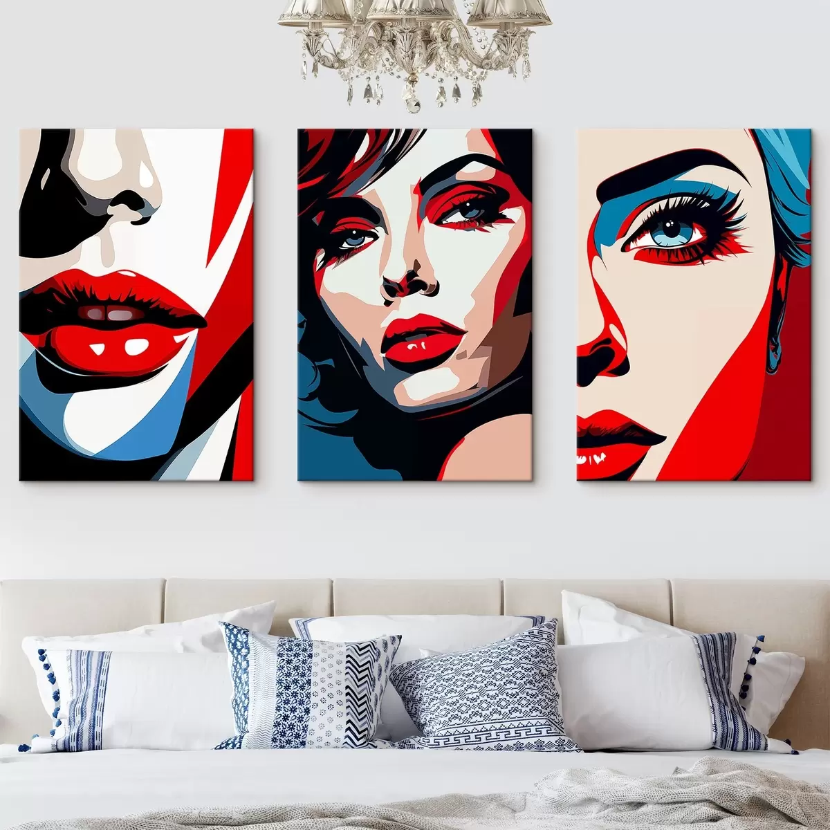 Obraz Barevné tváře Č. m00558