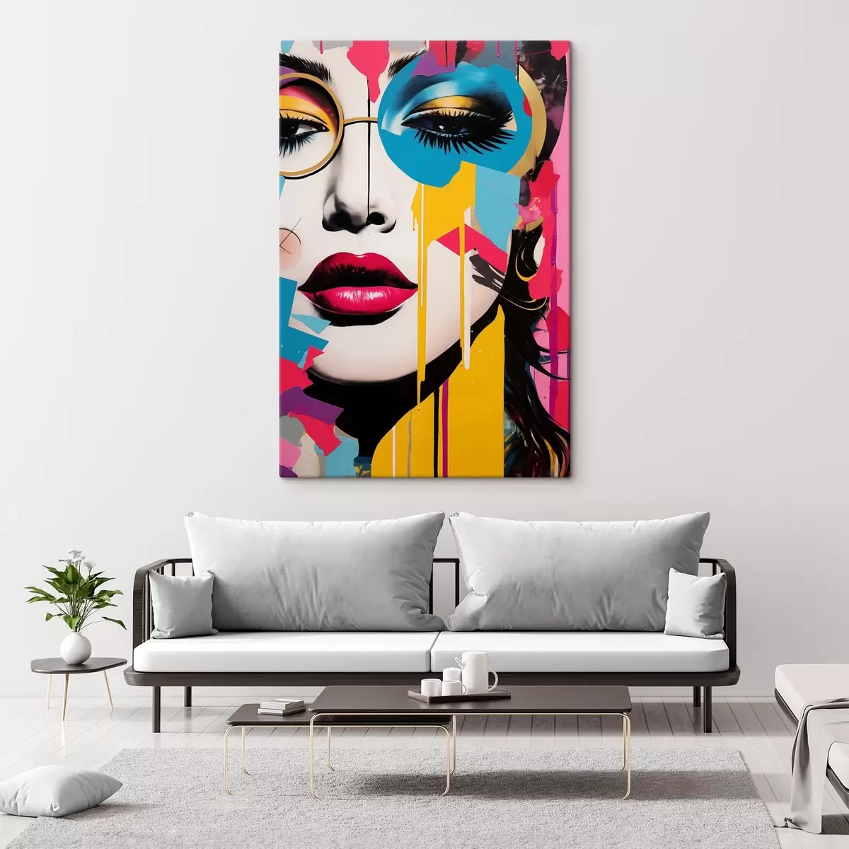 Obraz Barvy za brýlemi Č. s45284