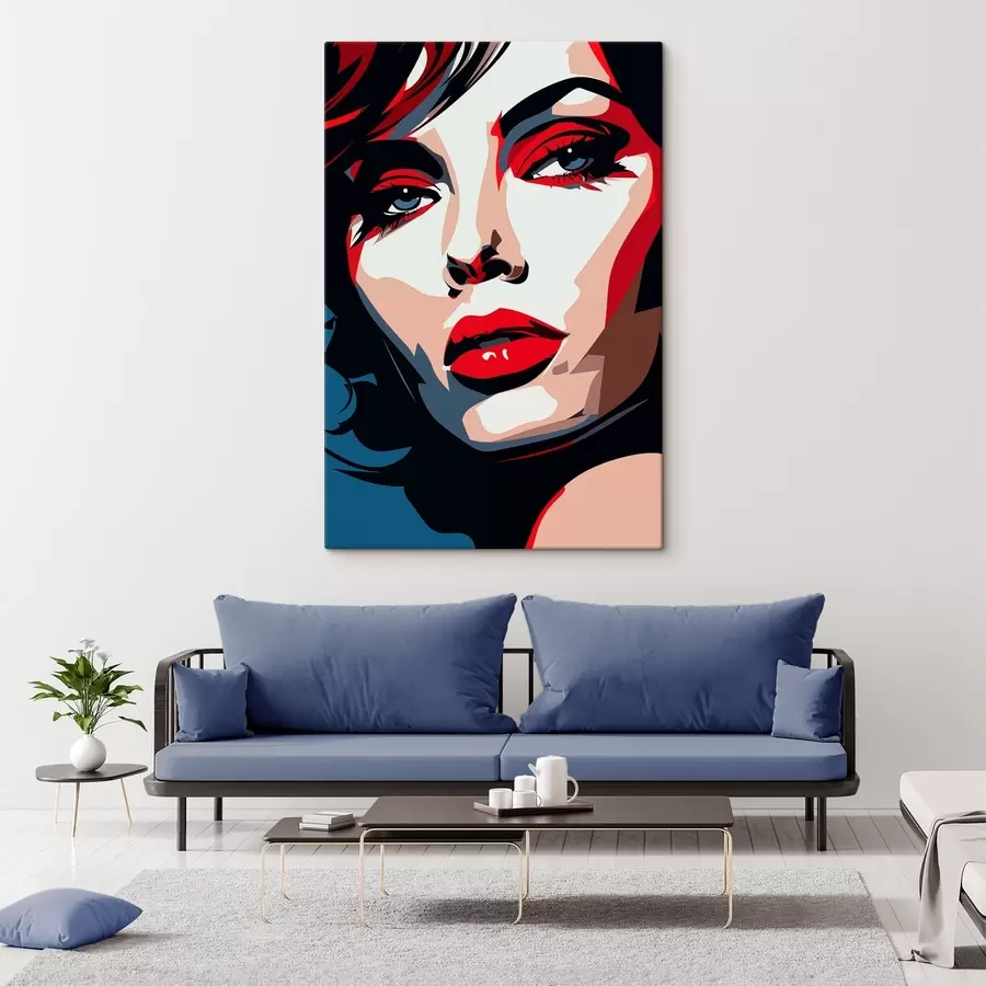 Obraz Dívka v krásných barvách Č. s45288