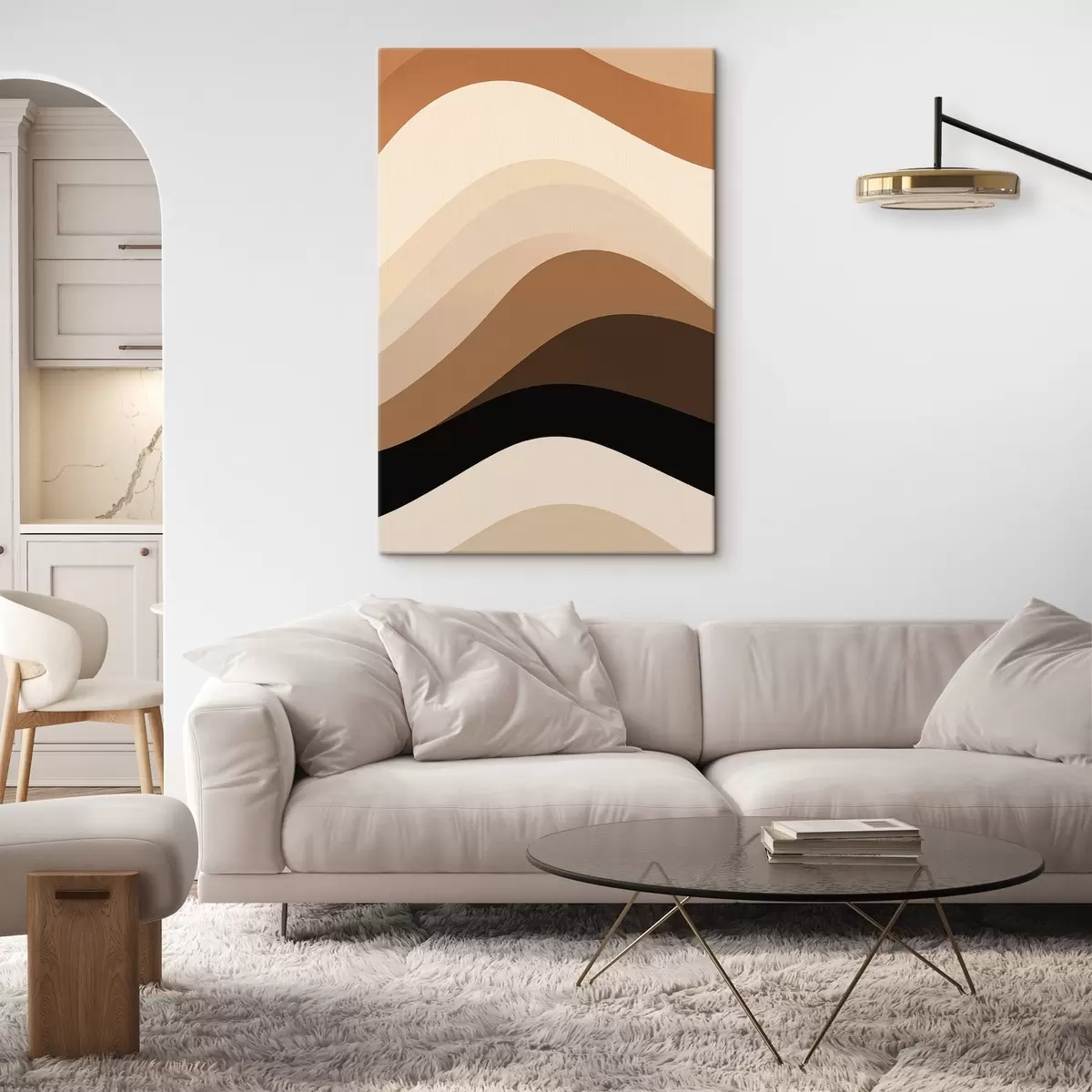 Obraz Abstraktní linie Č. s45298