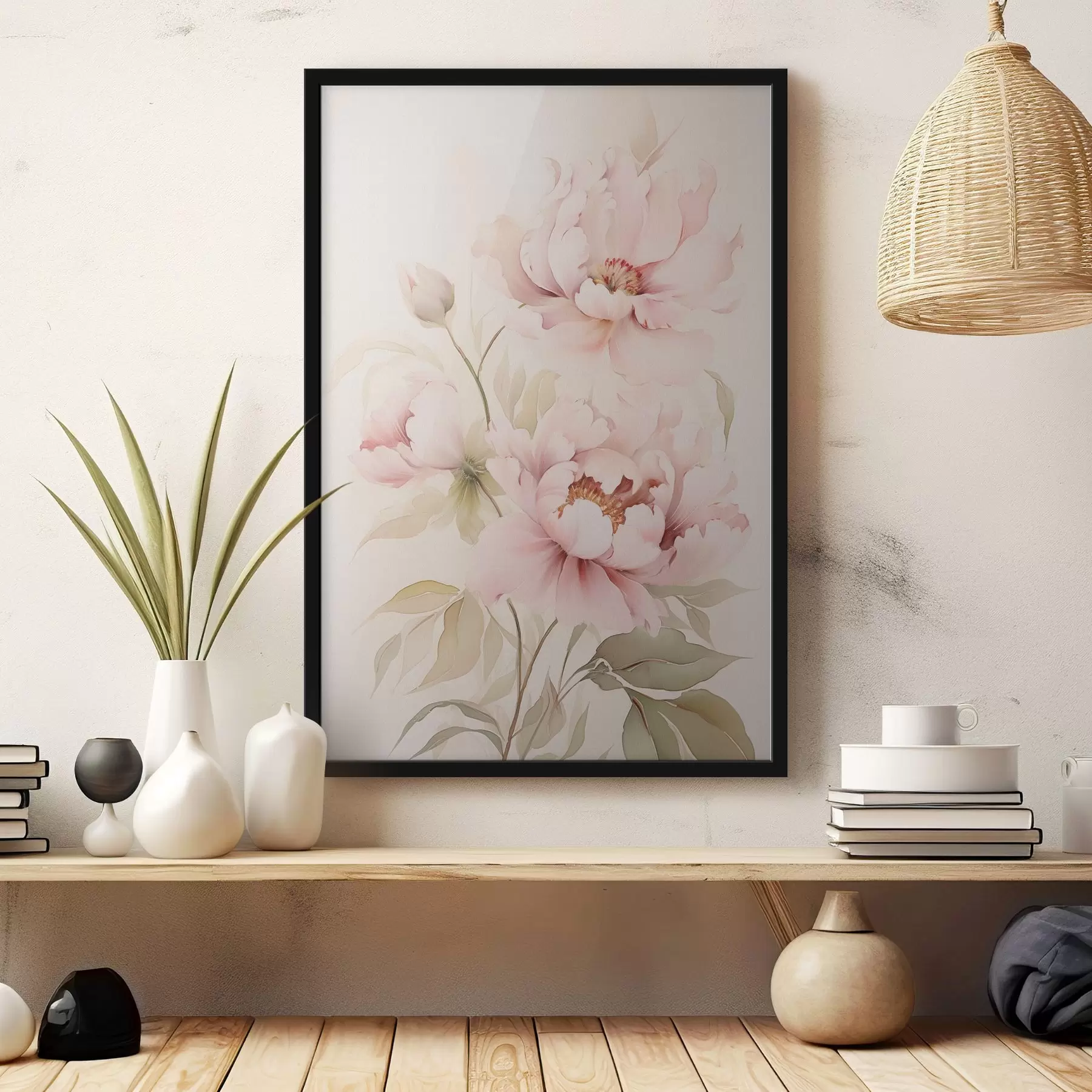 Fototapet Pivoňky f45292