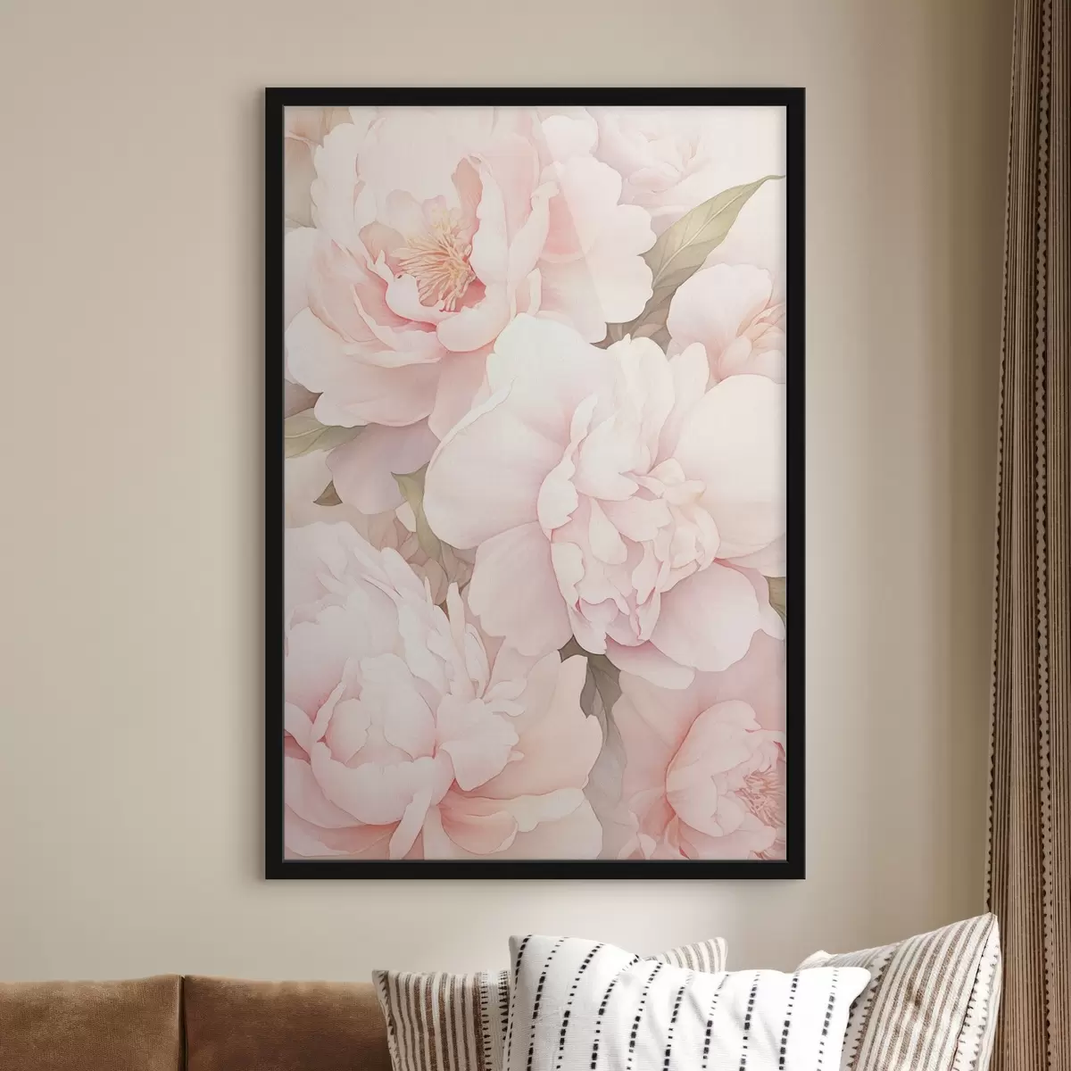 Poster Pivoňky různých barev f45294