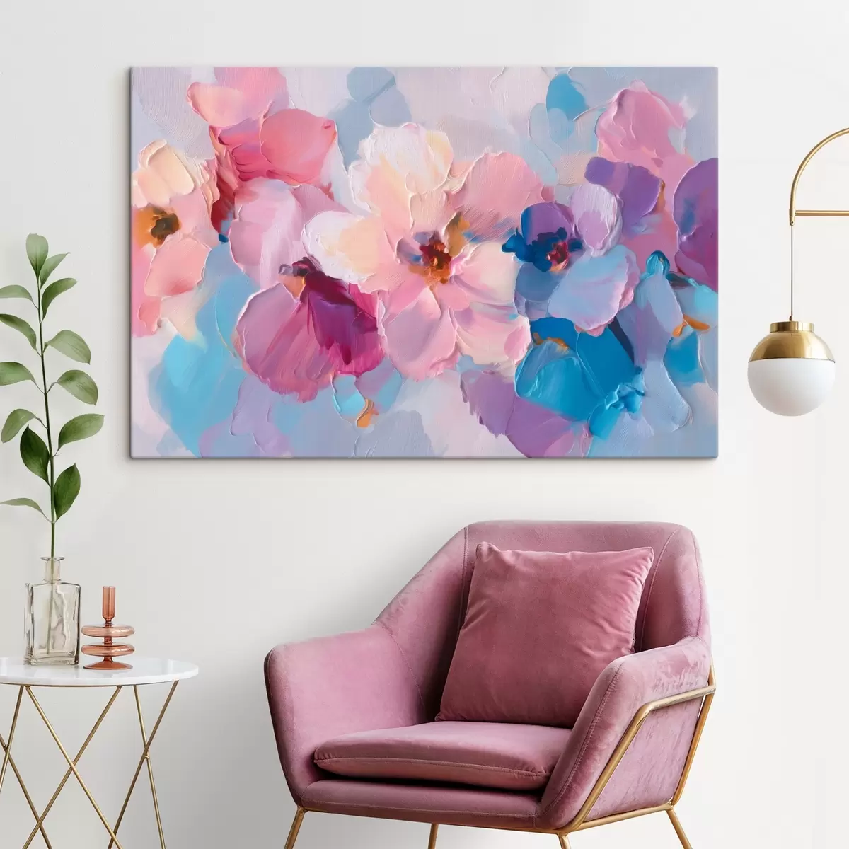 Obraz Abstraktní květiny Č. s45232