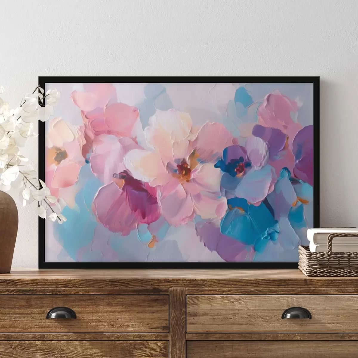 Poster Abstraktní květiny f45232