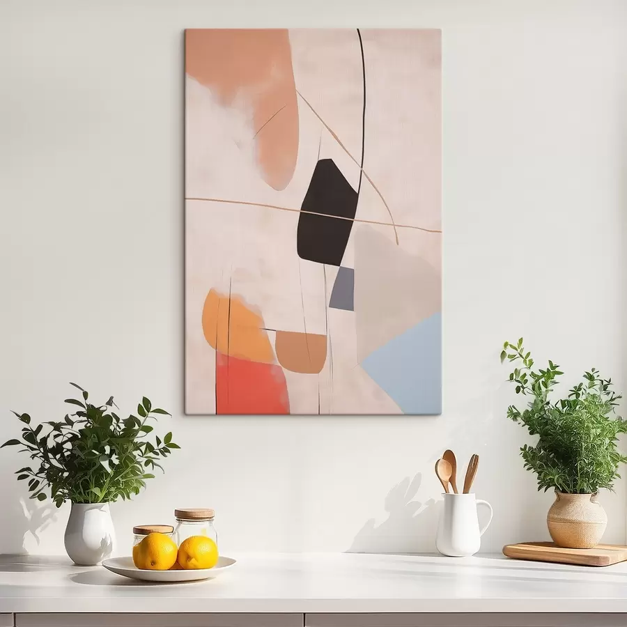 Obraz Geometrické abstrakce Č. s45299