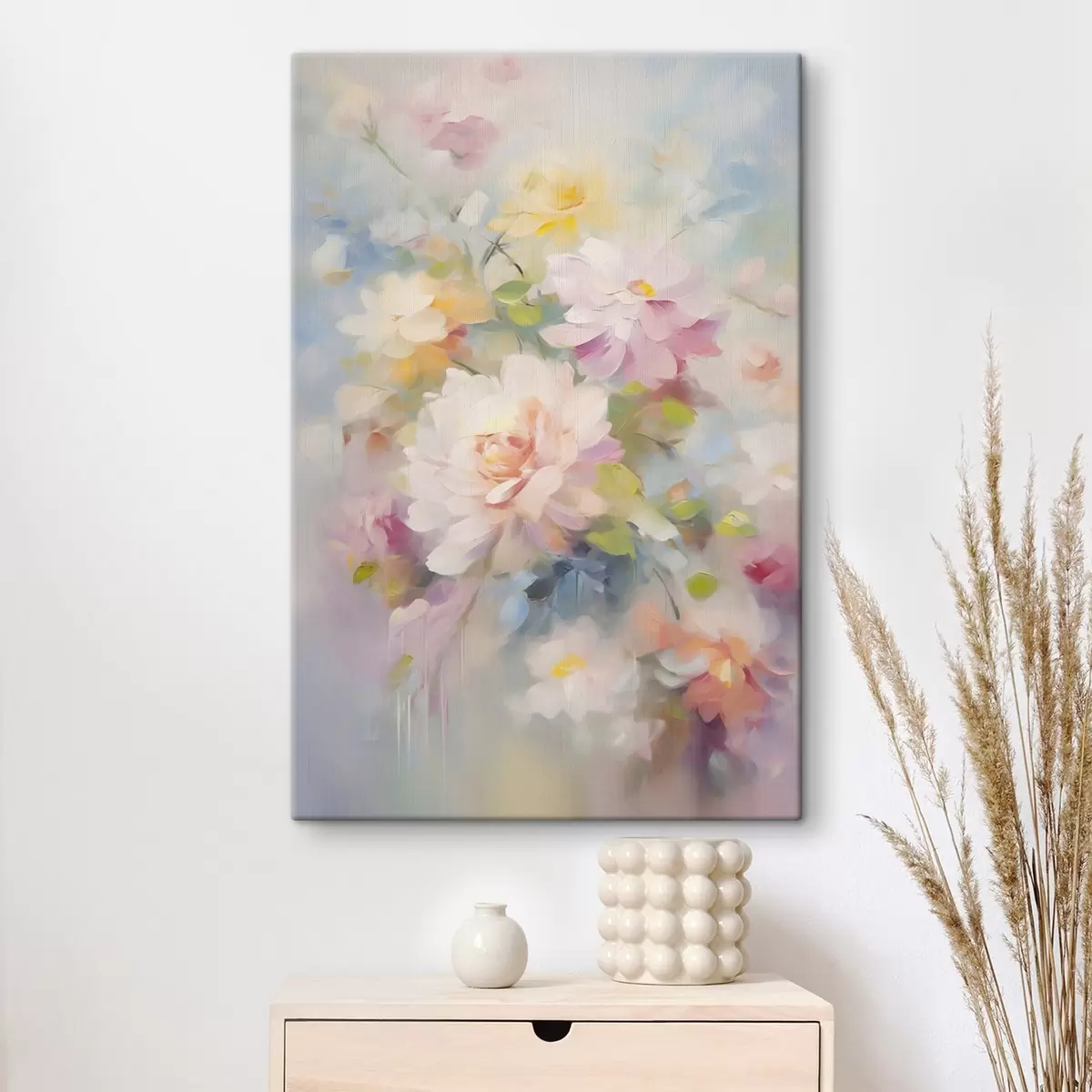 Obraz Květiny imitace malby Č. s45301