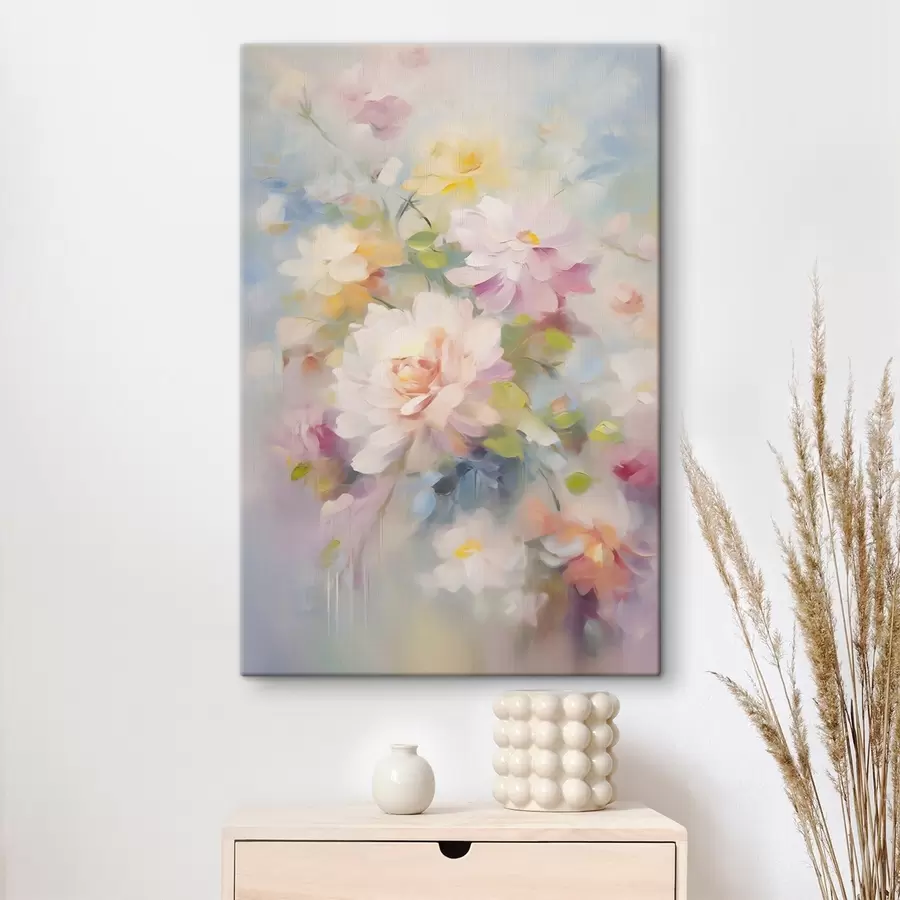 Obraz Květiny imitace malby Č. s45301