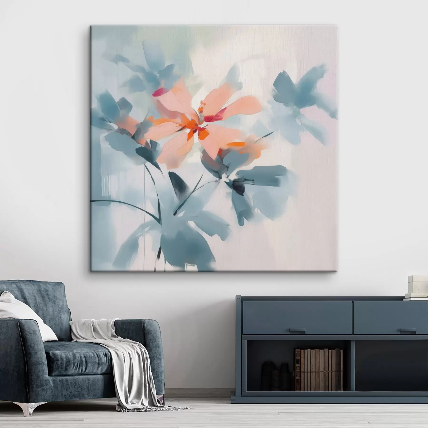 Obraz Abstraktní květiny Č. s45304