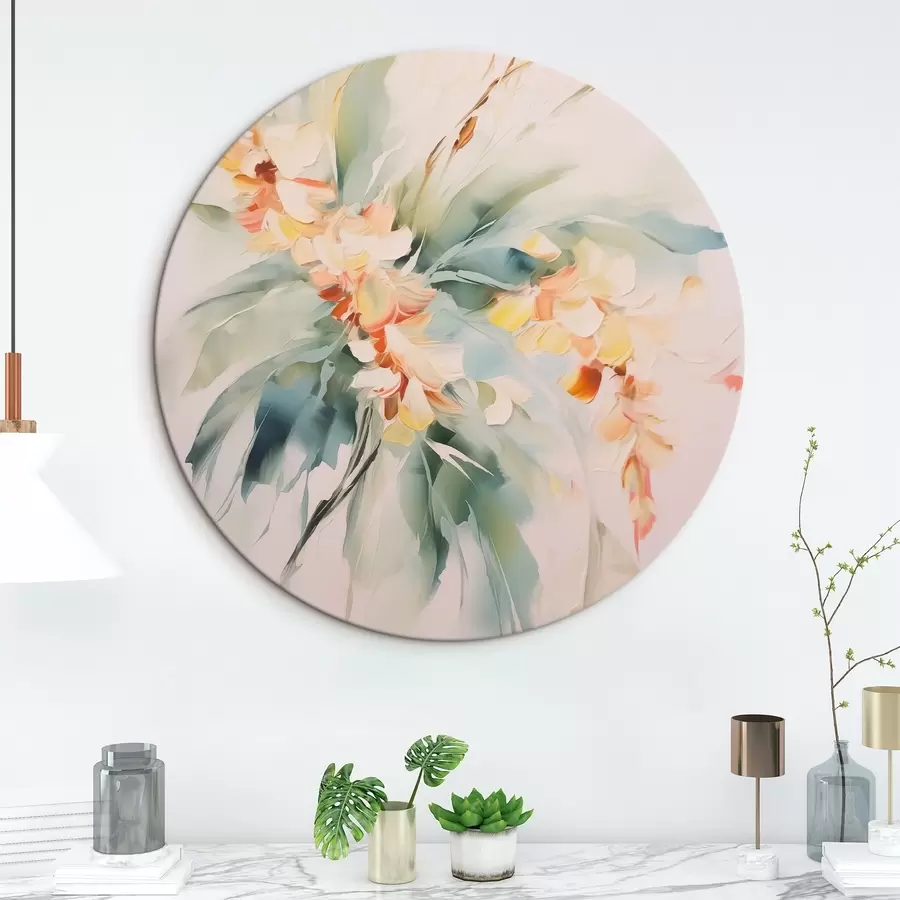 Obraz Abstraktní květiny v listí Č. r45305