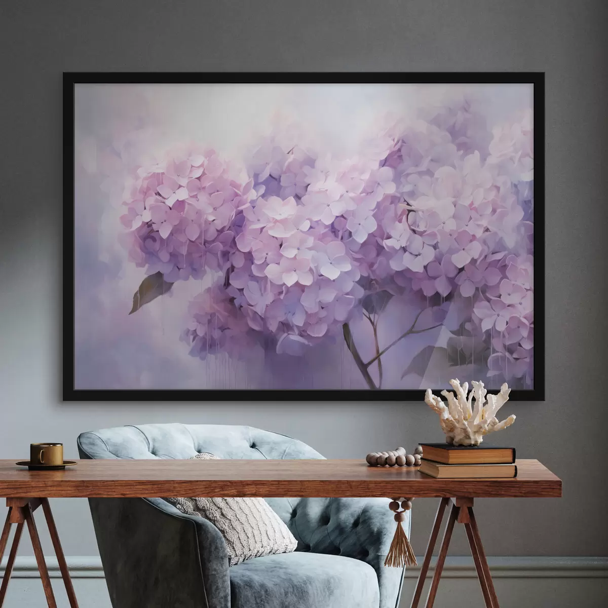 Poster Moderní abstrakce se sytými barvami a strukturovanými tahy f45046