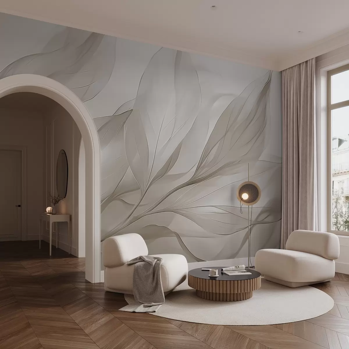 Fototapet Průhledné listy w04376v2