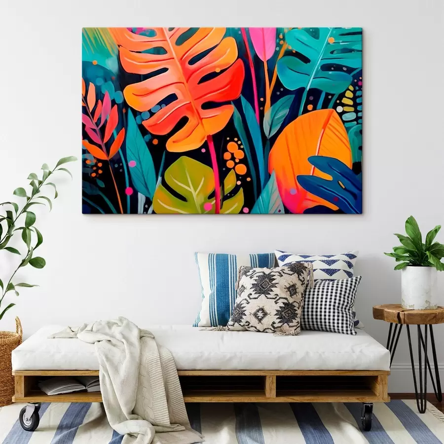 Obraz Tropické listy Č. s45308