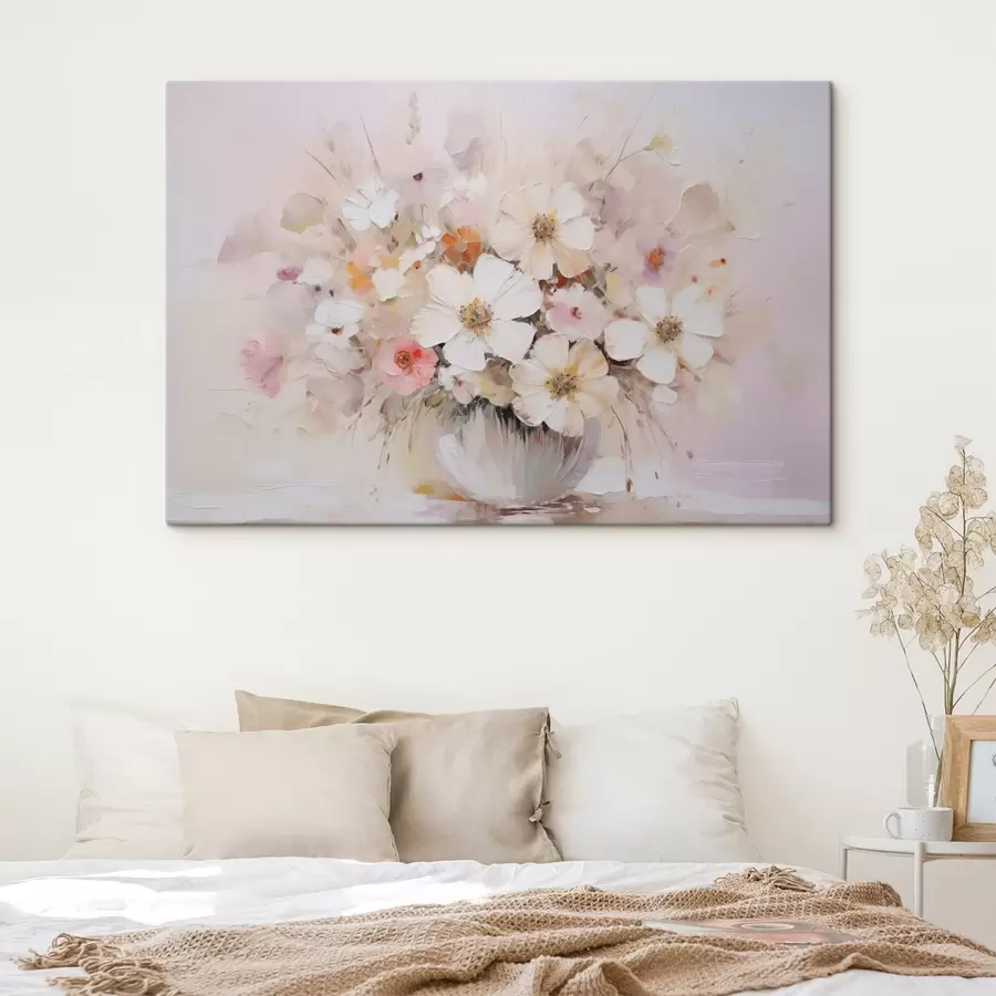 Obraz Jemná kytice imitující malbu Č. s45347