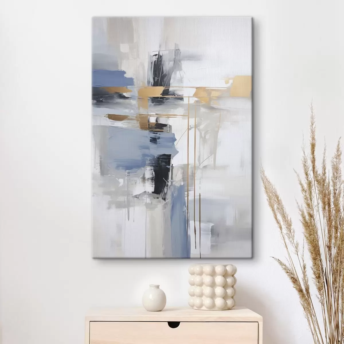 Obraz Moderní abstrakce napodobující malbu Č. s45349