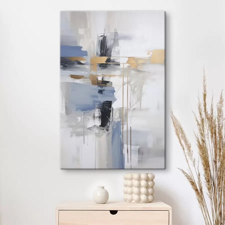 Obraz Moderní abstrakce napodobující malbu Č. s45349