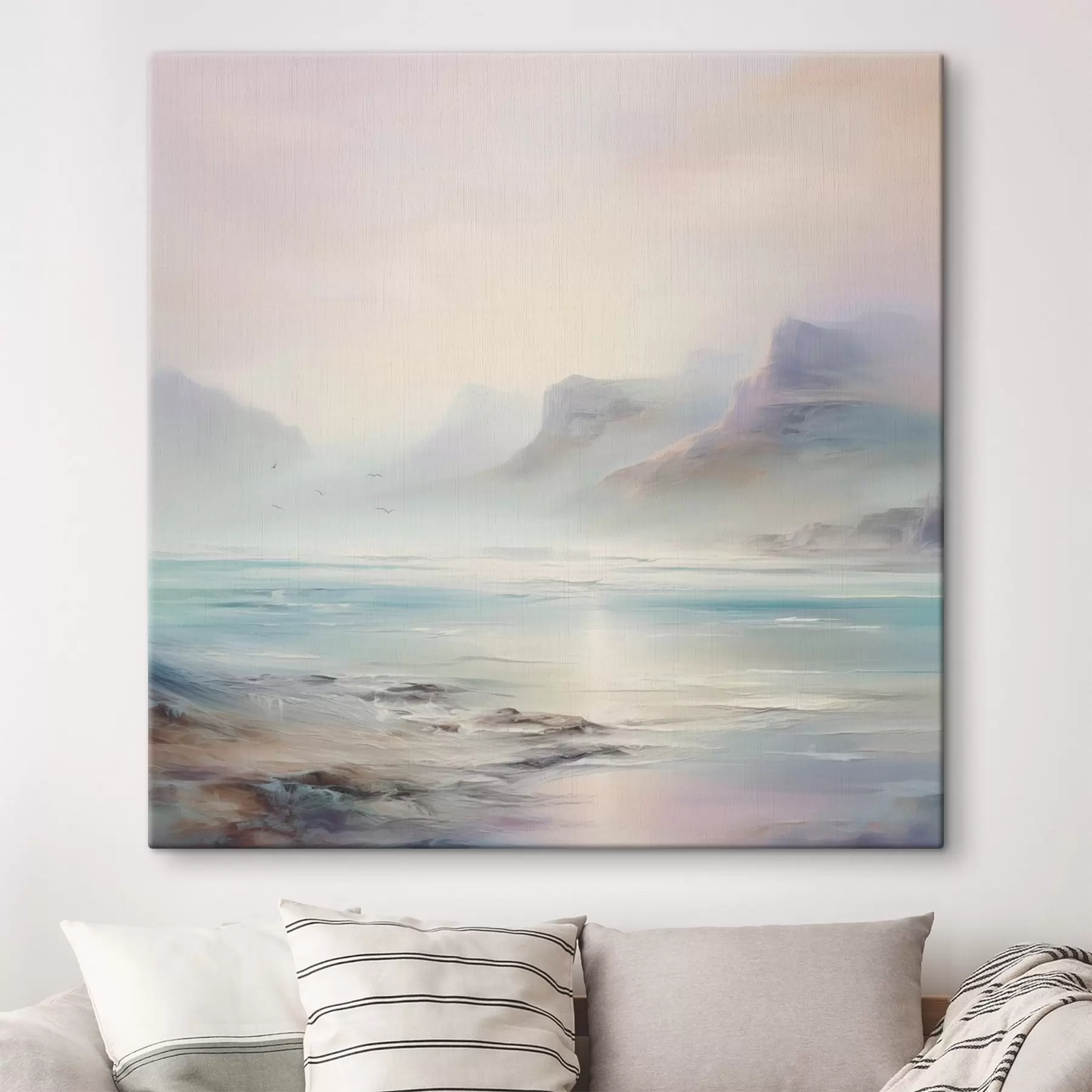 Obraz Malba imitující jezero Č. s45352