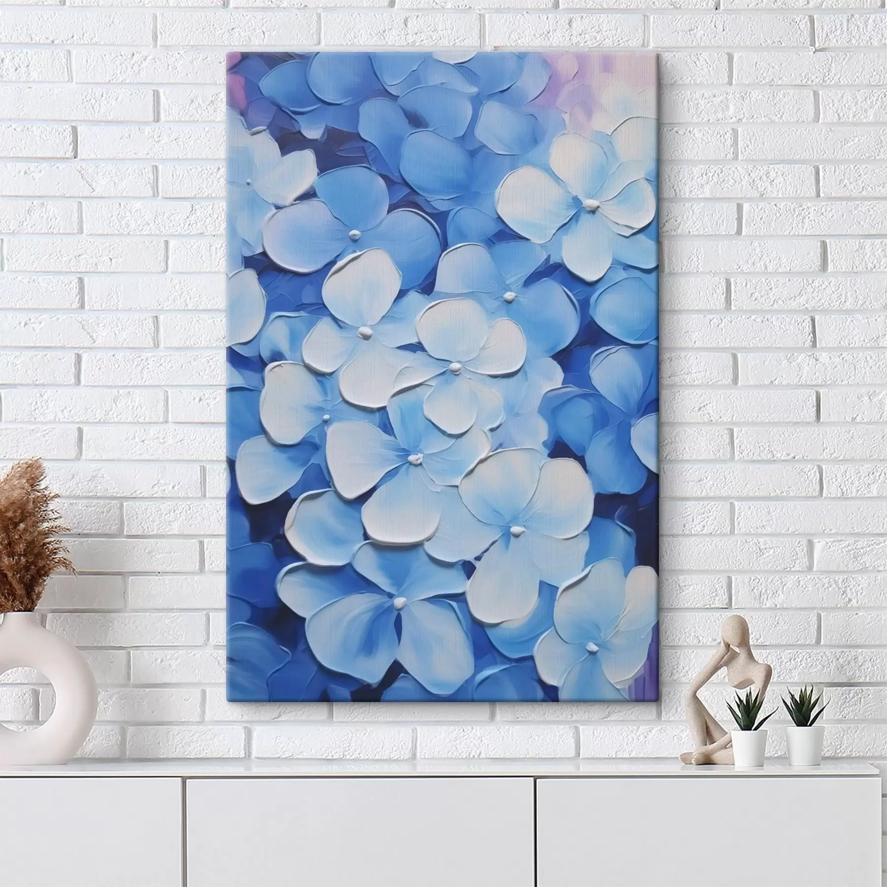 Obraz Malba imitace hortenzie Č. s45357