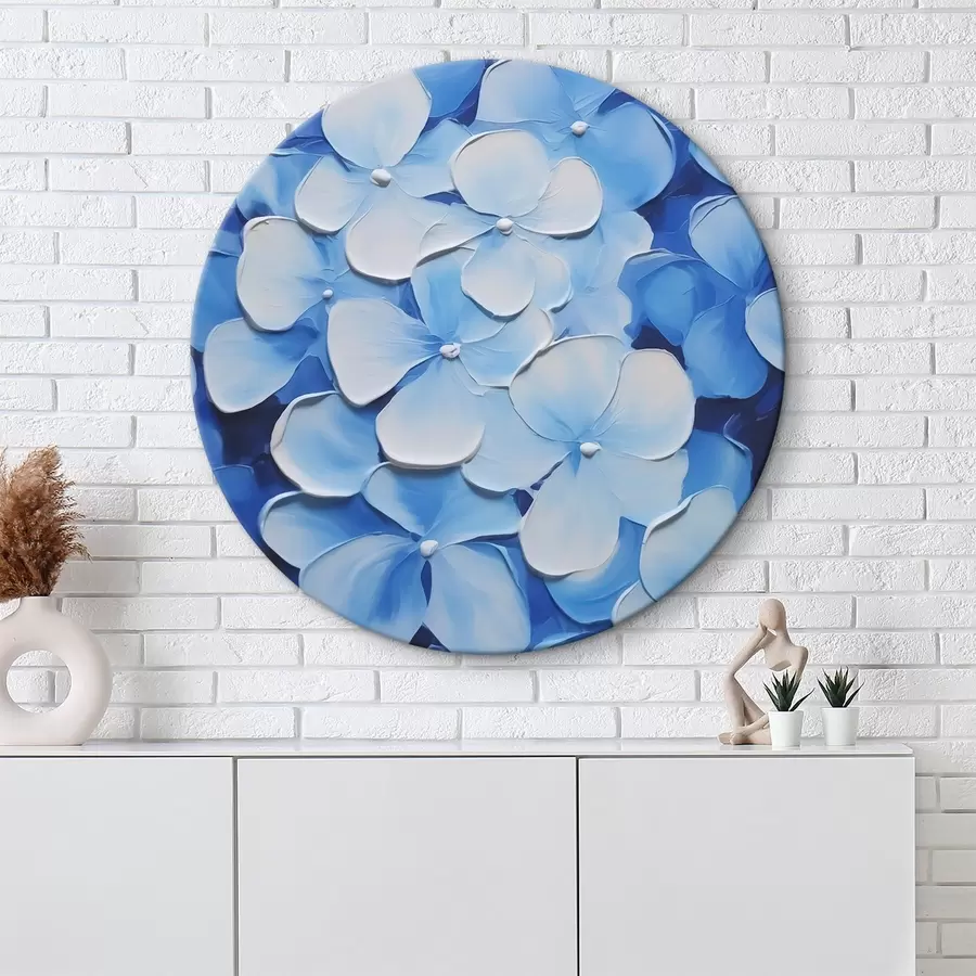 Obraz Malba imitace hortenzie Č. r45357