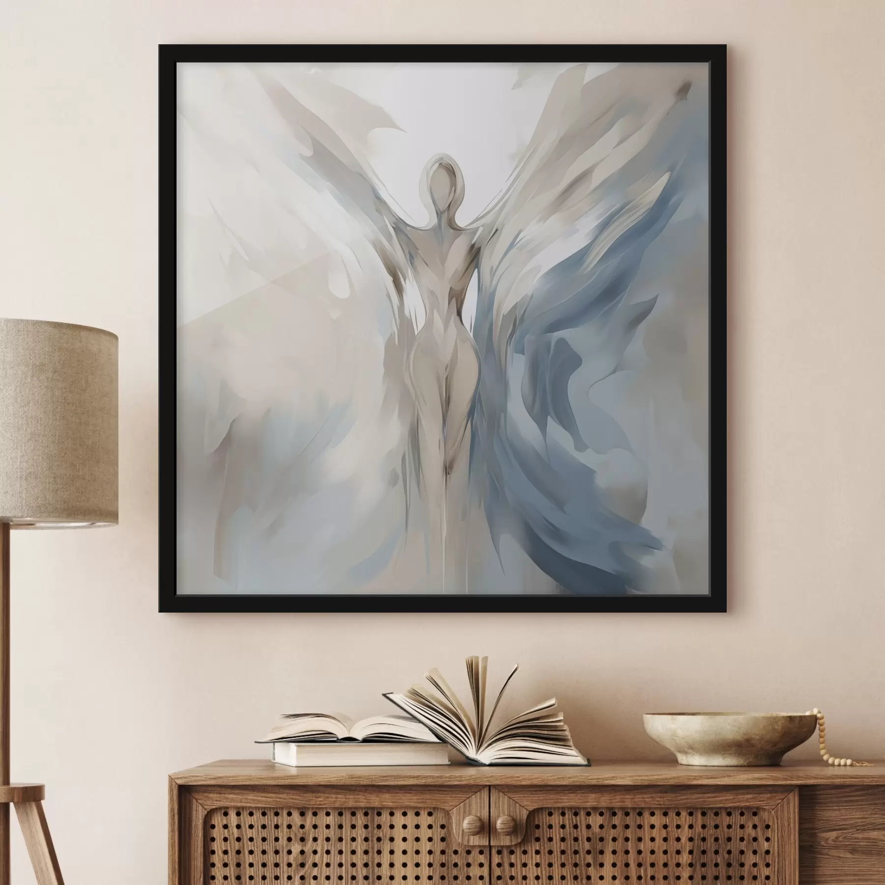 Fototapet Malba imitující anděla f45360