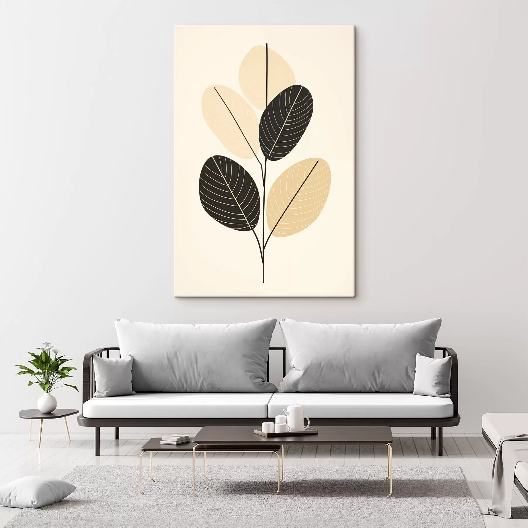 Obraz Abstraktní kompozice s texturovanými oválnými tvary na reliéfním pozadí Č. s45402