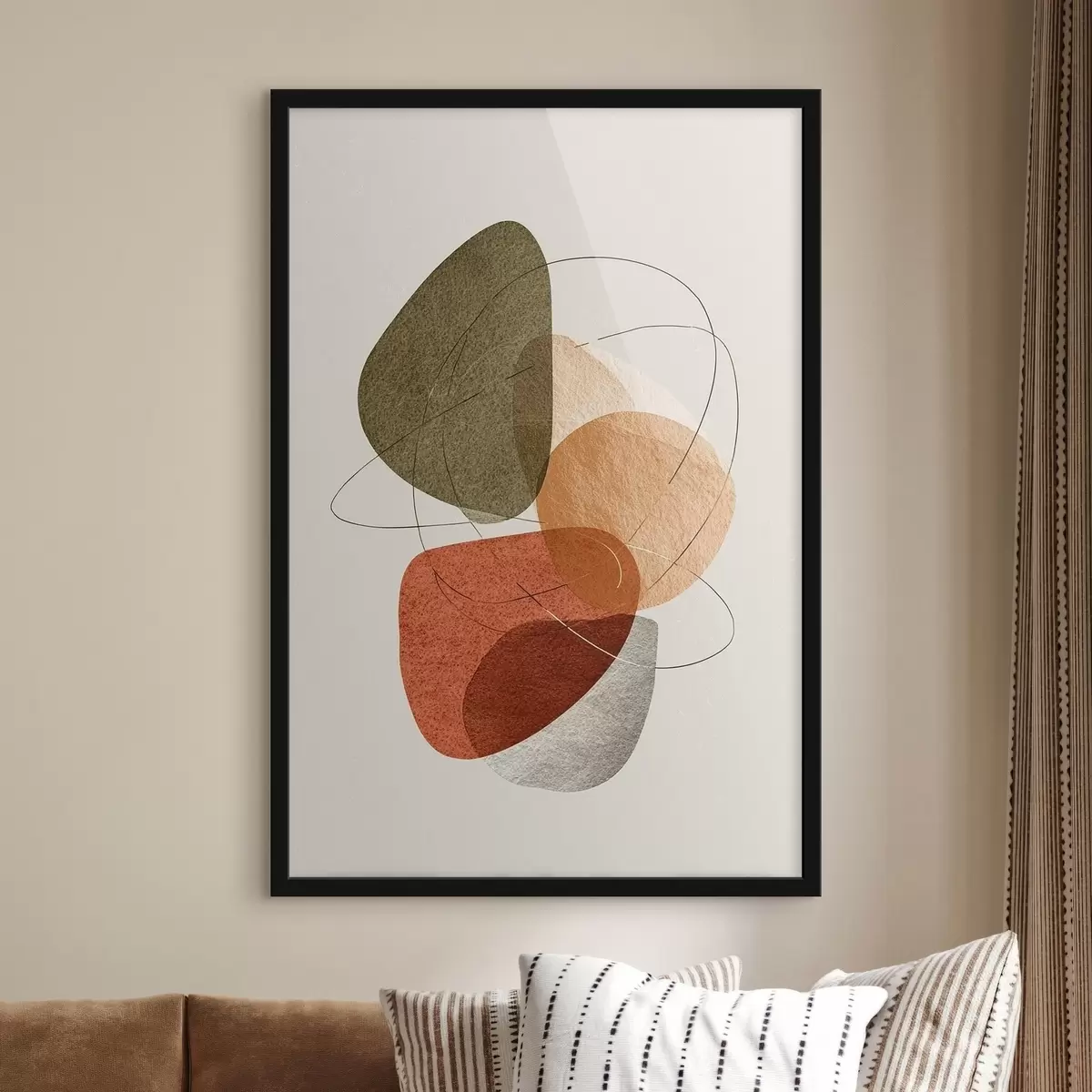 Poster Vícebarevná abstrakce f45398