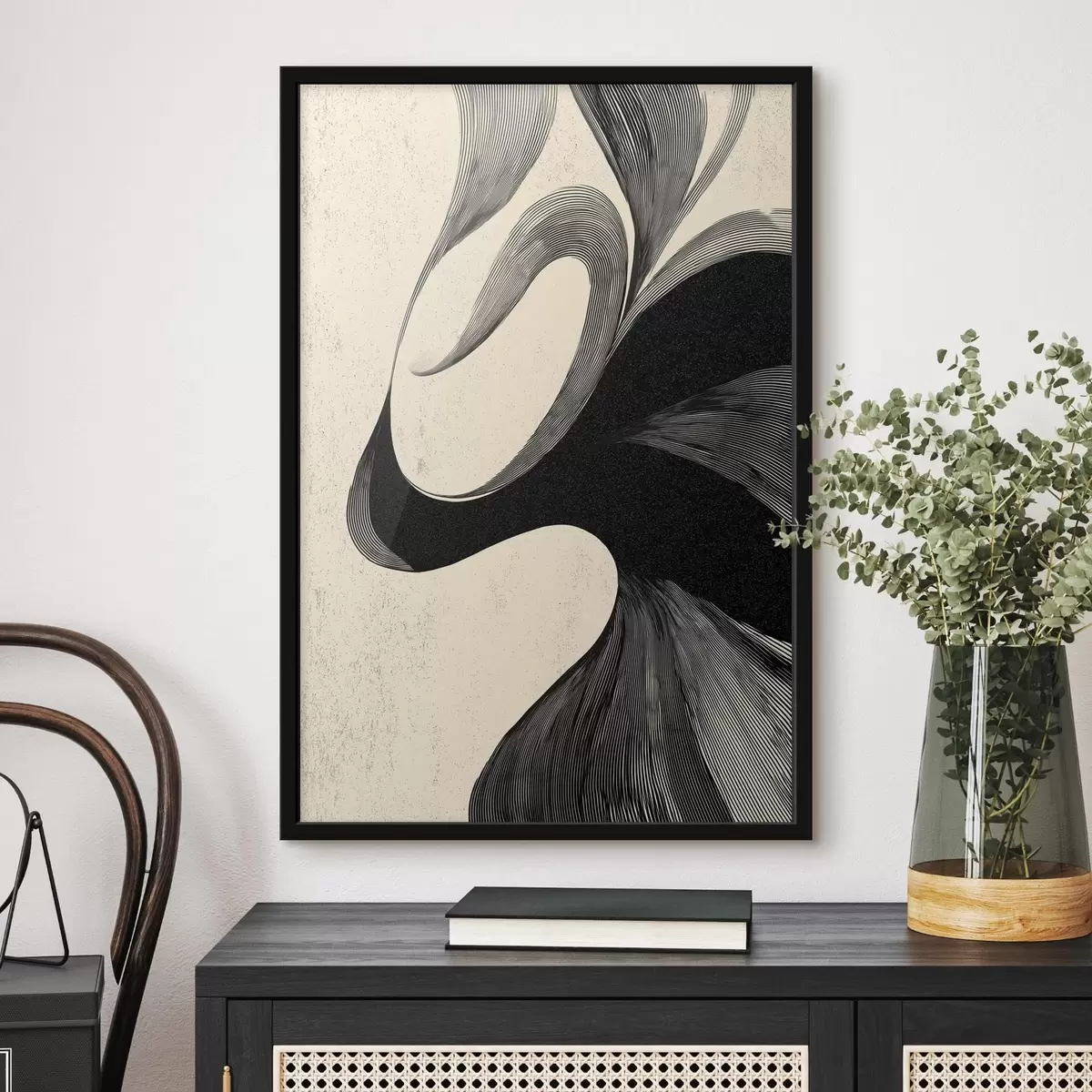 Poster Tanec linií f45414