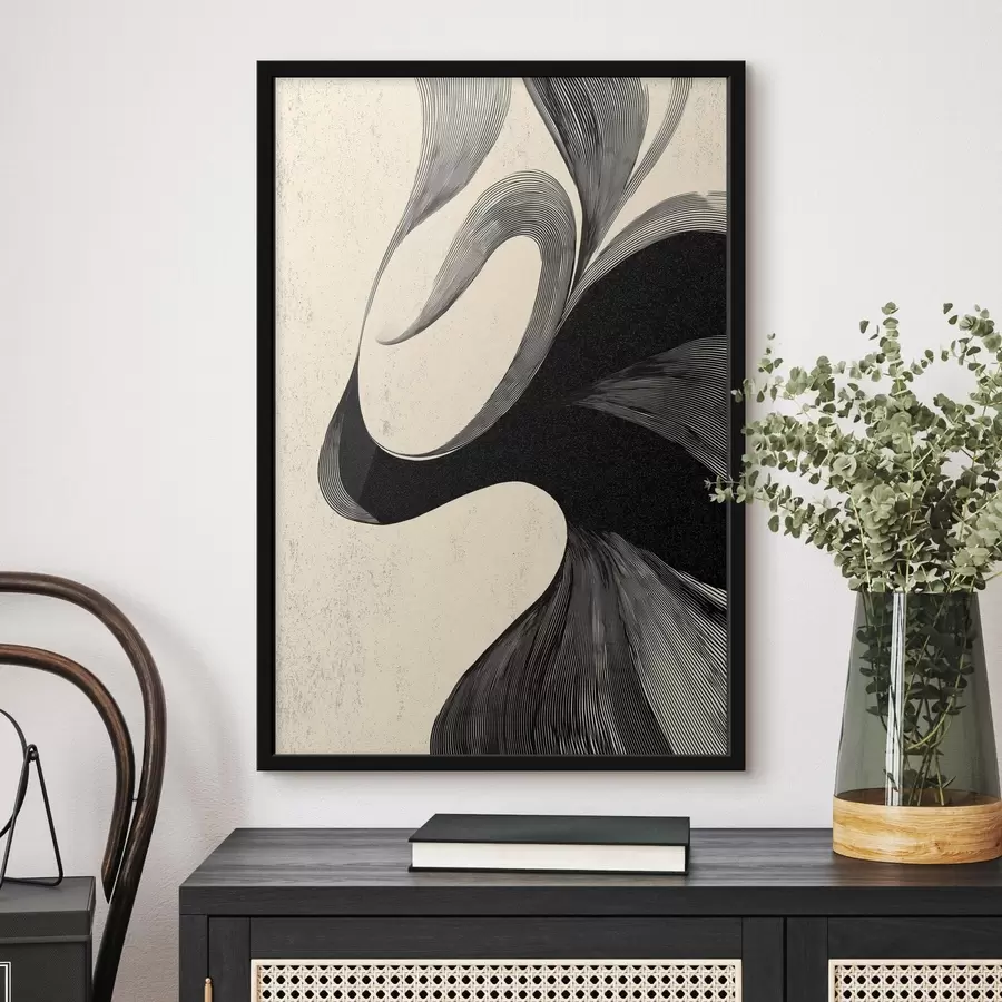 Fototapet Tanec linií f45414