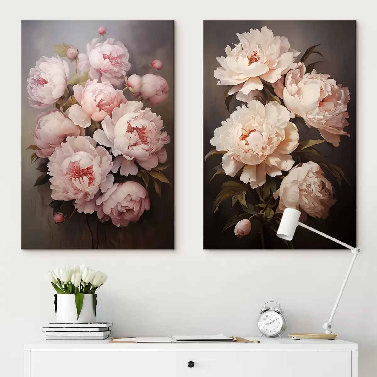 Obraz Jemné pivoňky Č. m00598