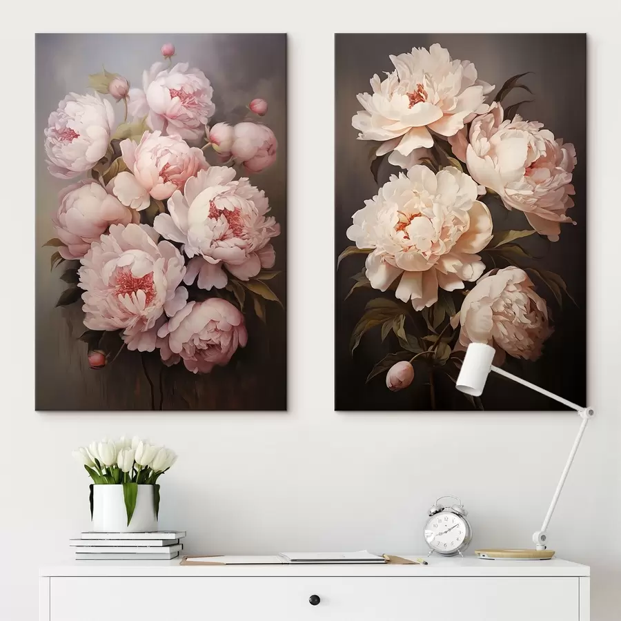 Obraz Jemné pivoňky Č. m00598
