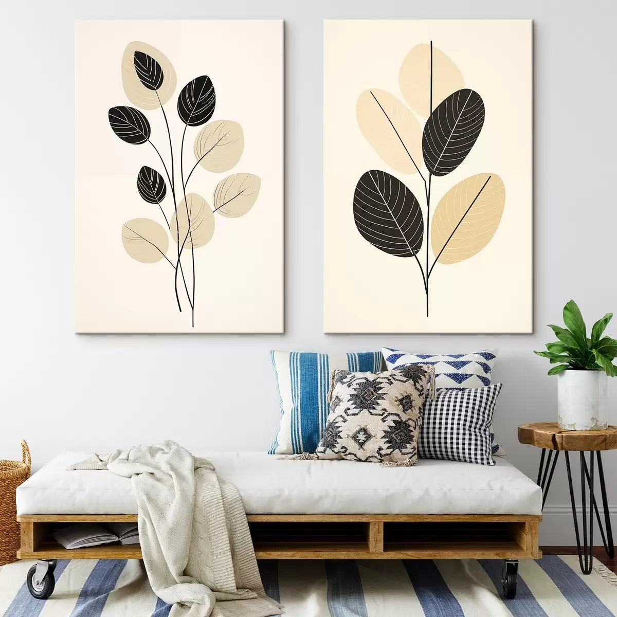 Obraz Abstraktní zvlněné linie s objemovou strukturou a hladkými křivkami Č. m00599