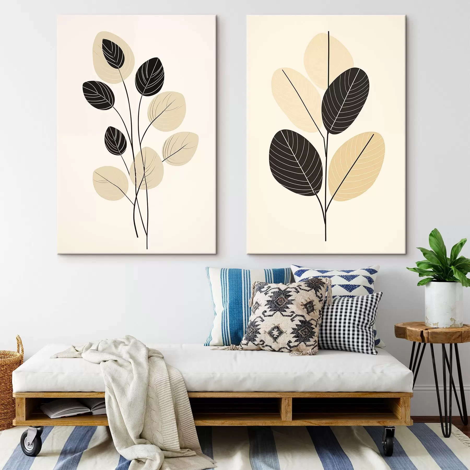 Obraz Abstraktní zvlněné linie s objemovou strukturou a hladkými křivkami Č. m00599