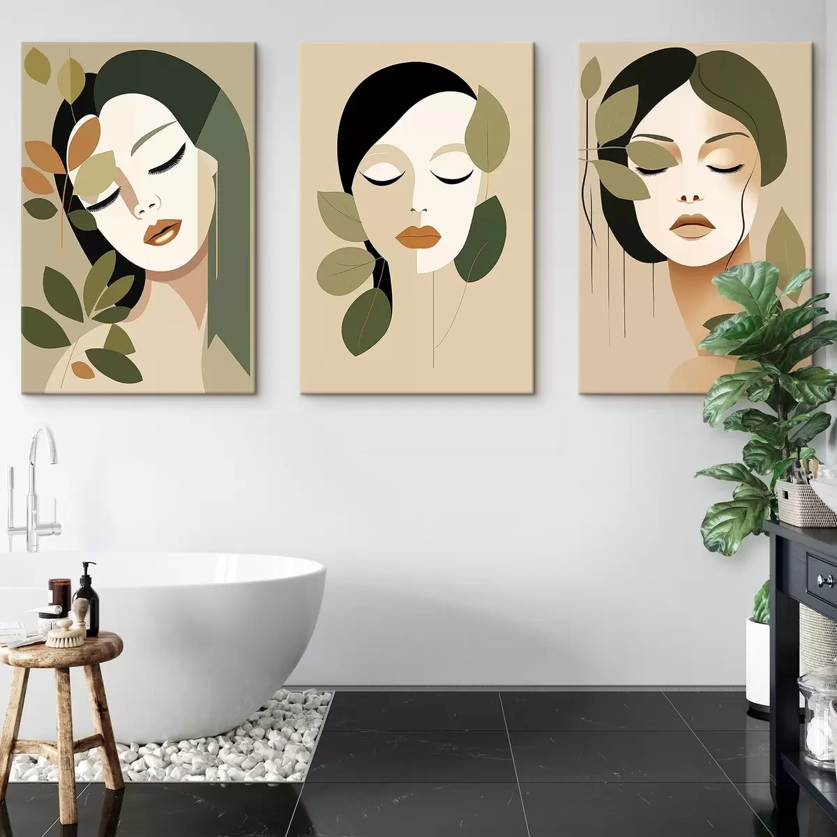 Obraz Dívčí tváře Č. m00605