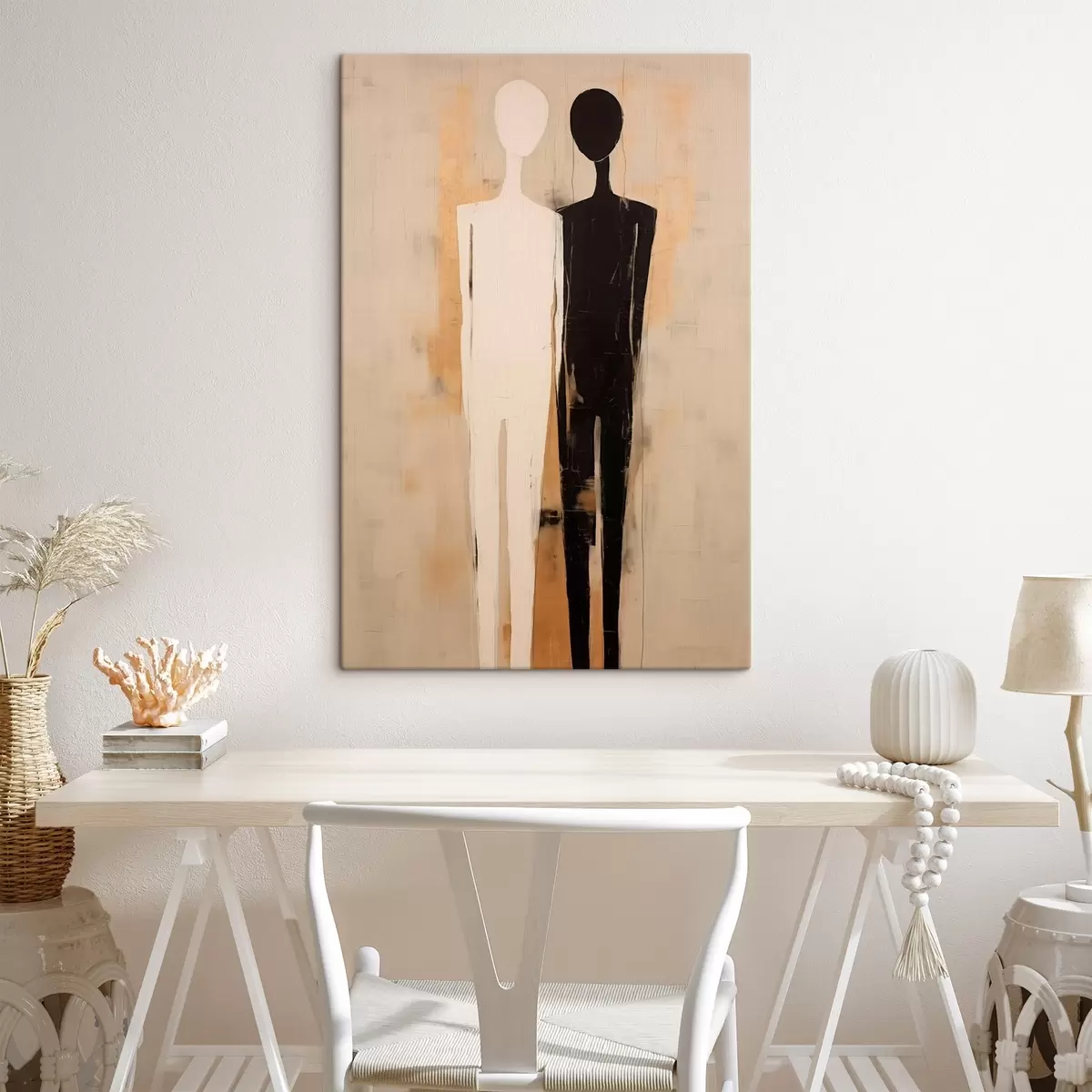 Obraz Silueta dvou postav Č. s45430