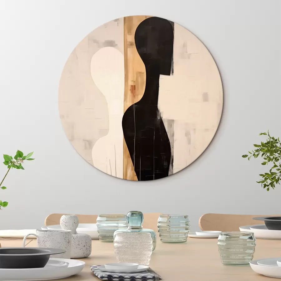 Obraz Silueta dvou postav Č. r45429