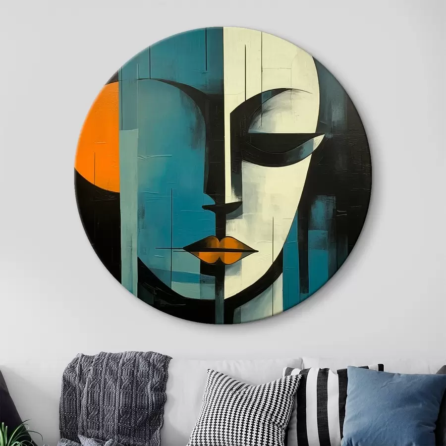 Obraz Abstraktní ženský portrét Č. r45437