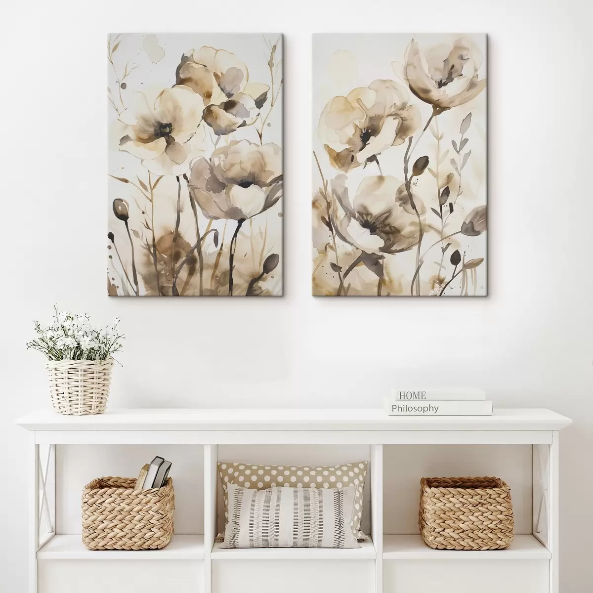 Obraz Květiny v akvarelovém stylu Č. m00612