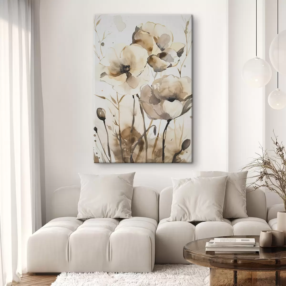 Obraz Květiny v akvarelovém stylu Č. s45365