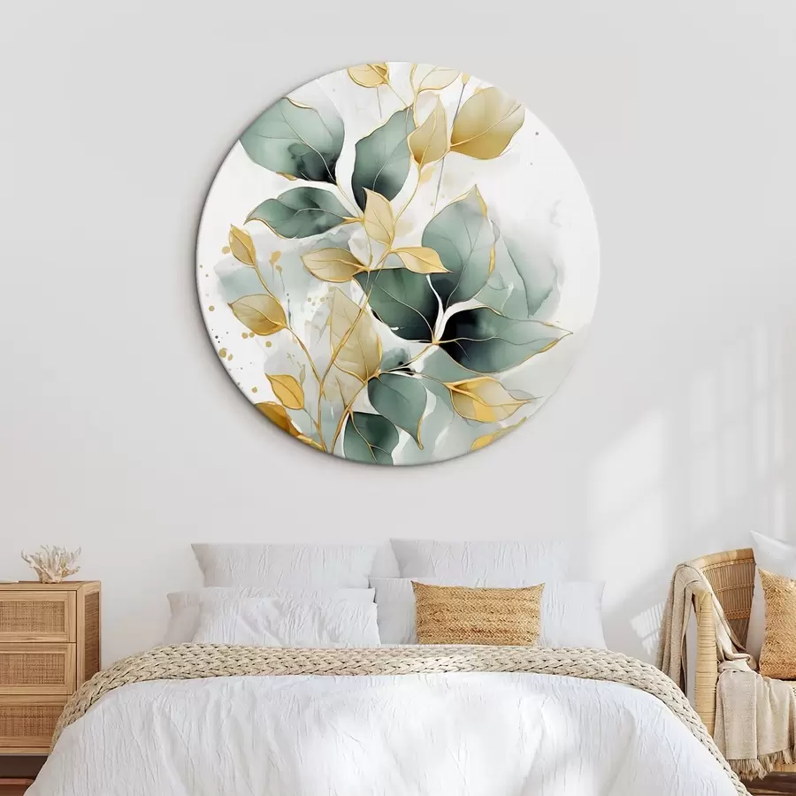 Obraz Abstraktní větev s listy Č. r45366