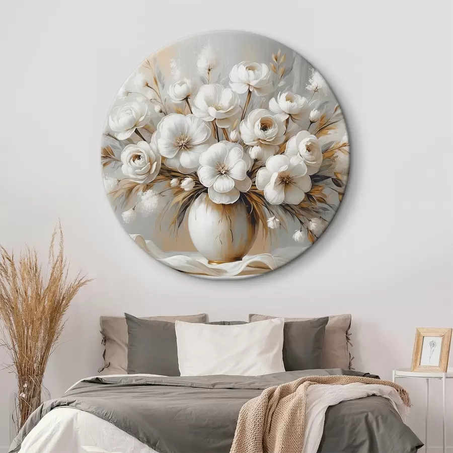 Obraz Křehká kytice květin ve váze Č. r45375