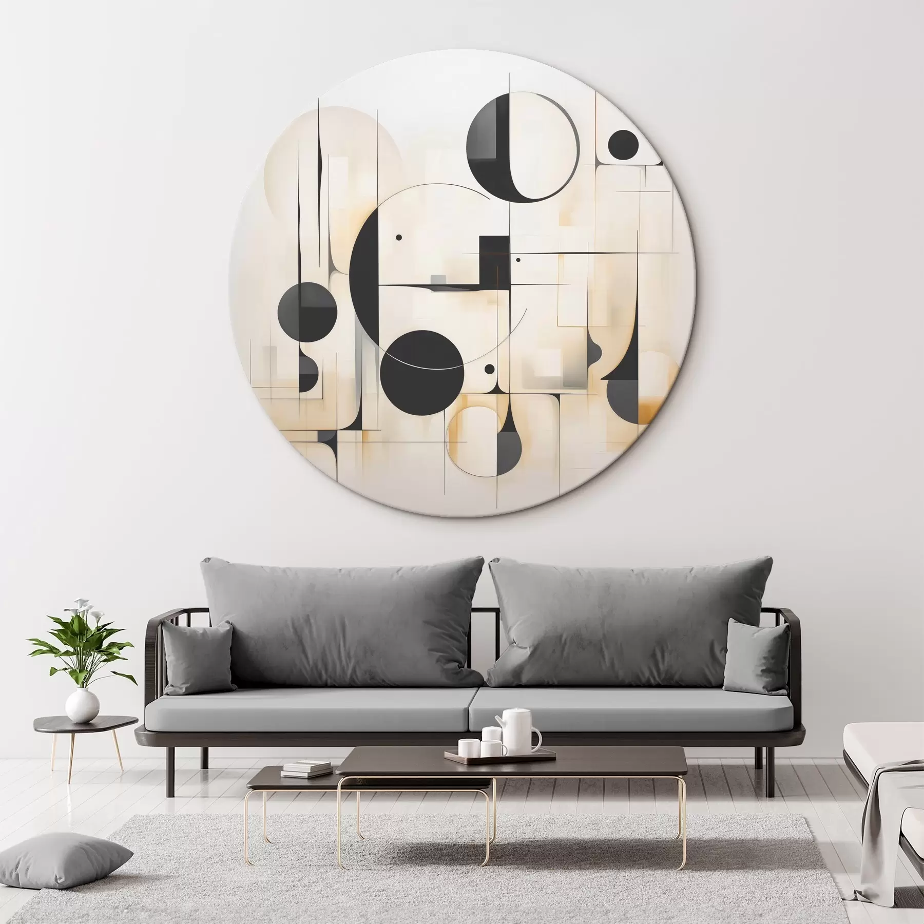 Obraz Geometrické abstrakce Č. r45376