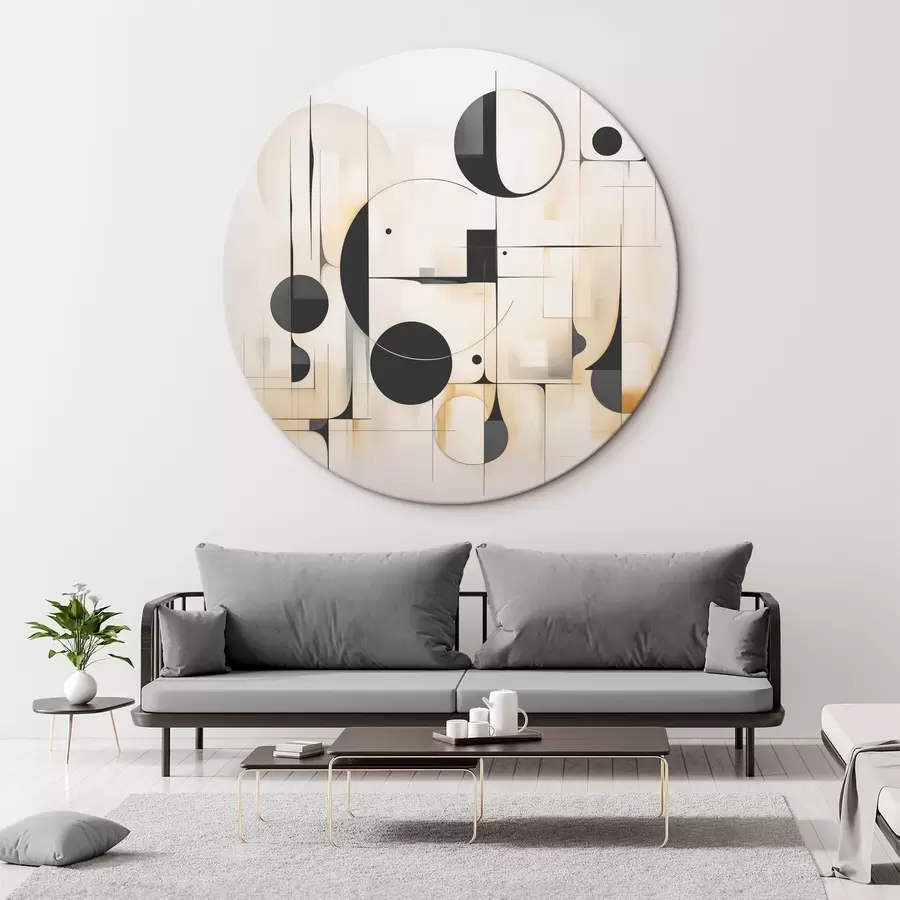 Obraz Geometrické abstrakce Č. r45376