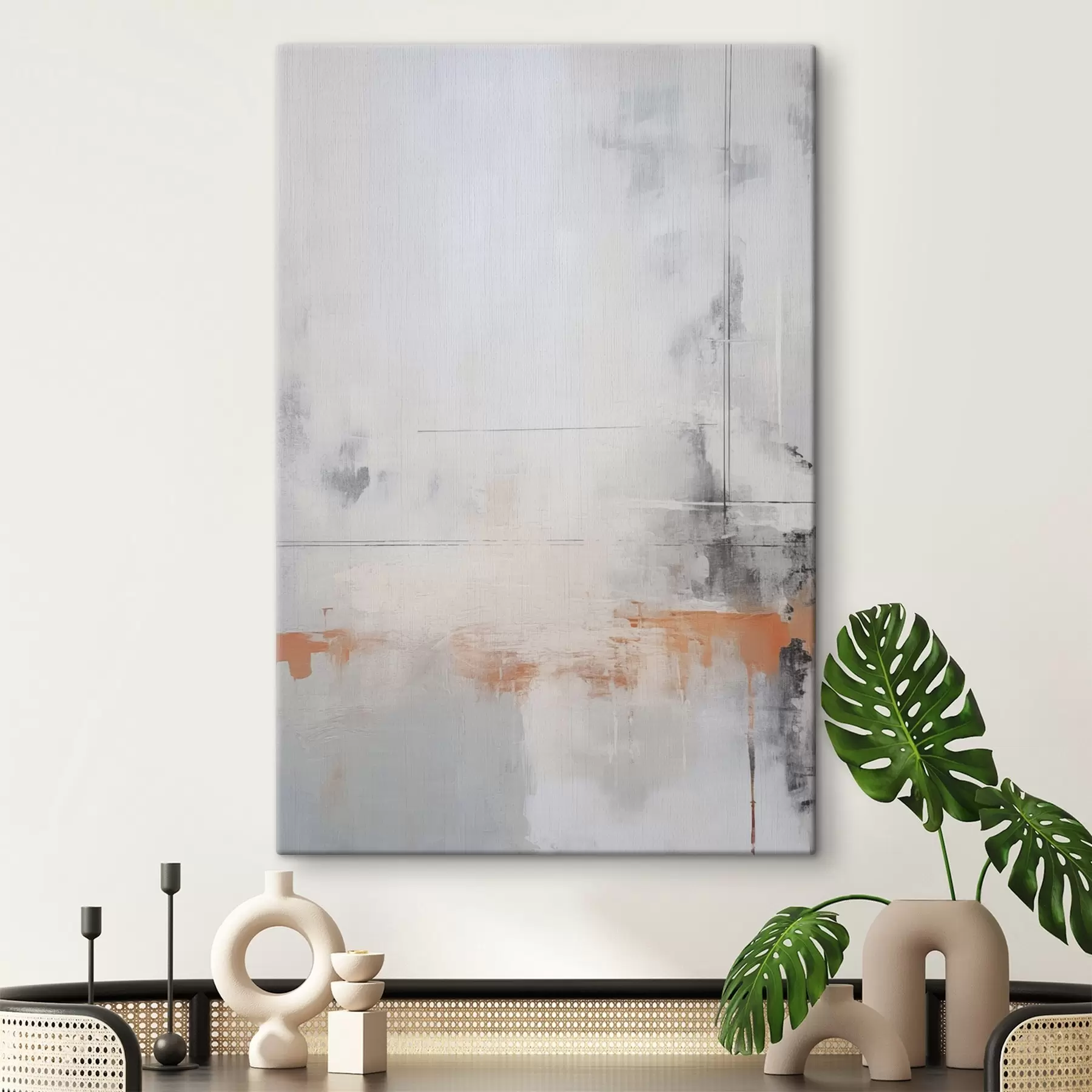 Obraz Moderní abstrakce s imitací opotřebované textury Č. s45451