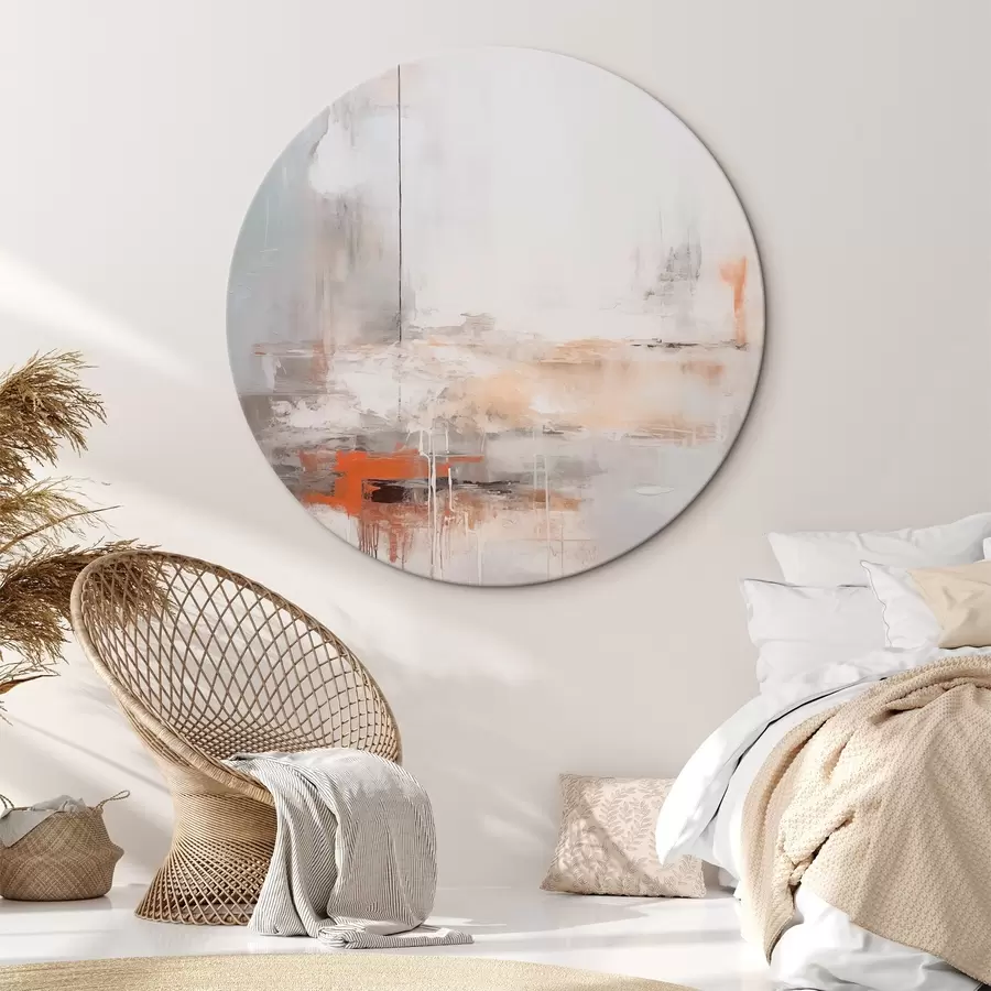 Obraz Moderní abstrakce s imitací opotřebované textury Č. r45452