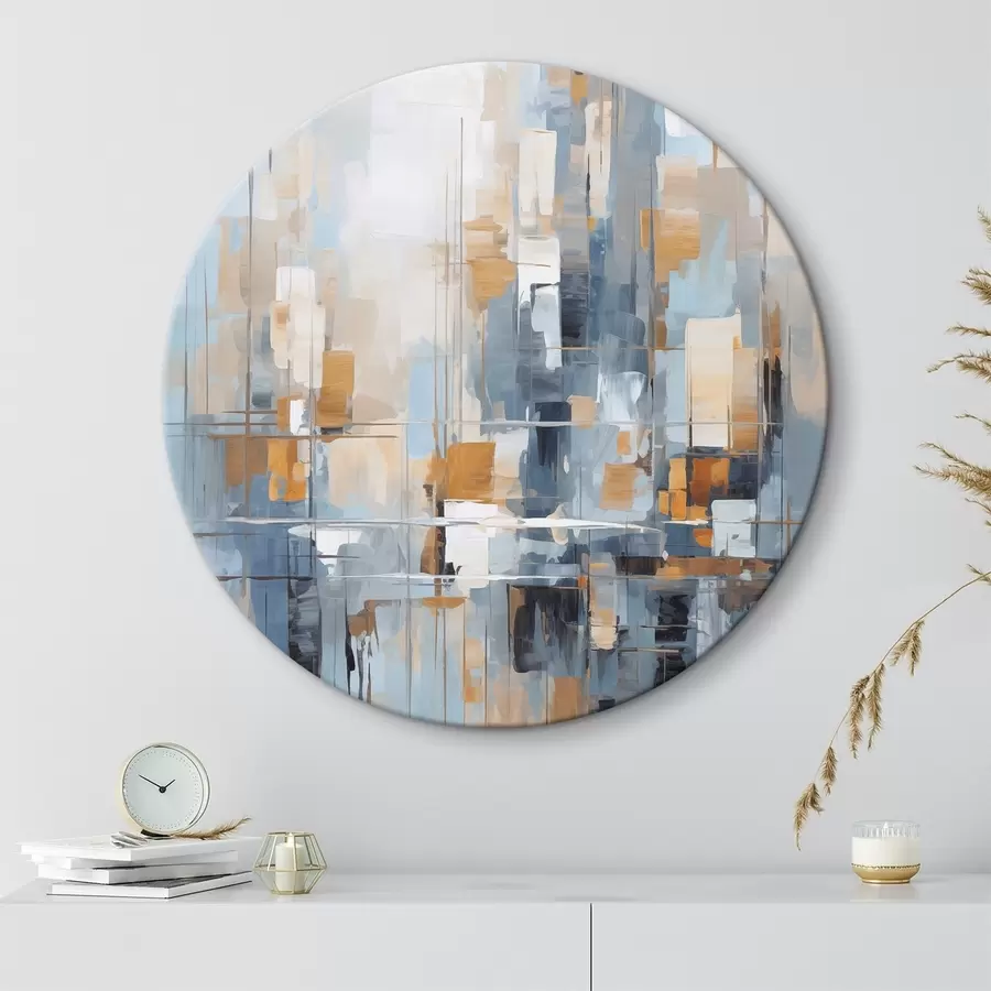 Obraz Abstrakce imitující tahy štětcem Č. r45455