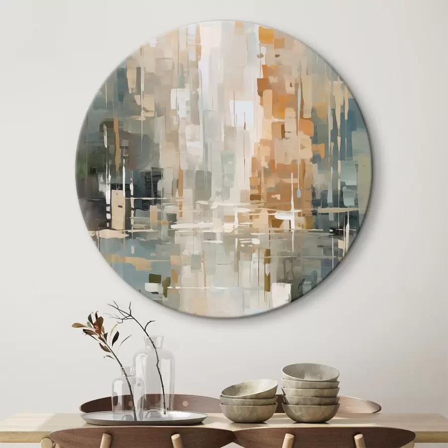 Obraz Abstrakce napodobující malbu Č. r45456