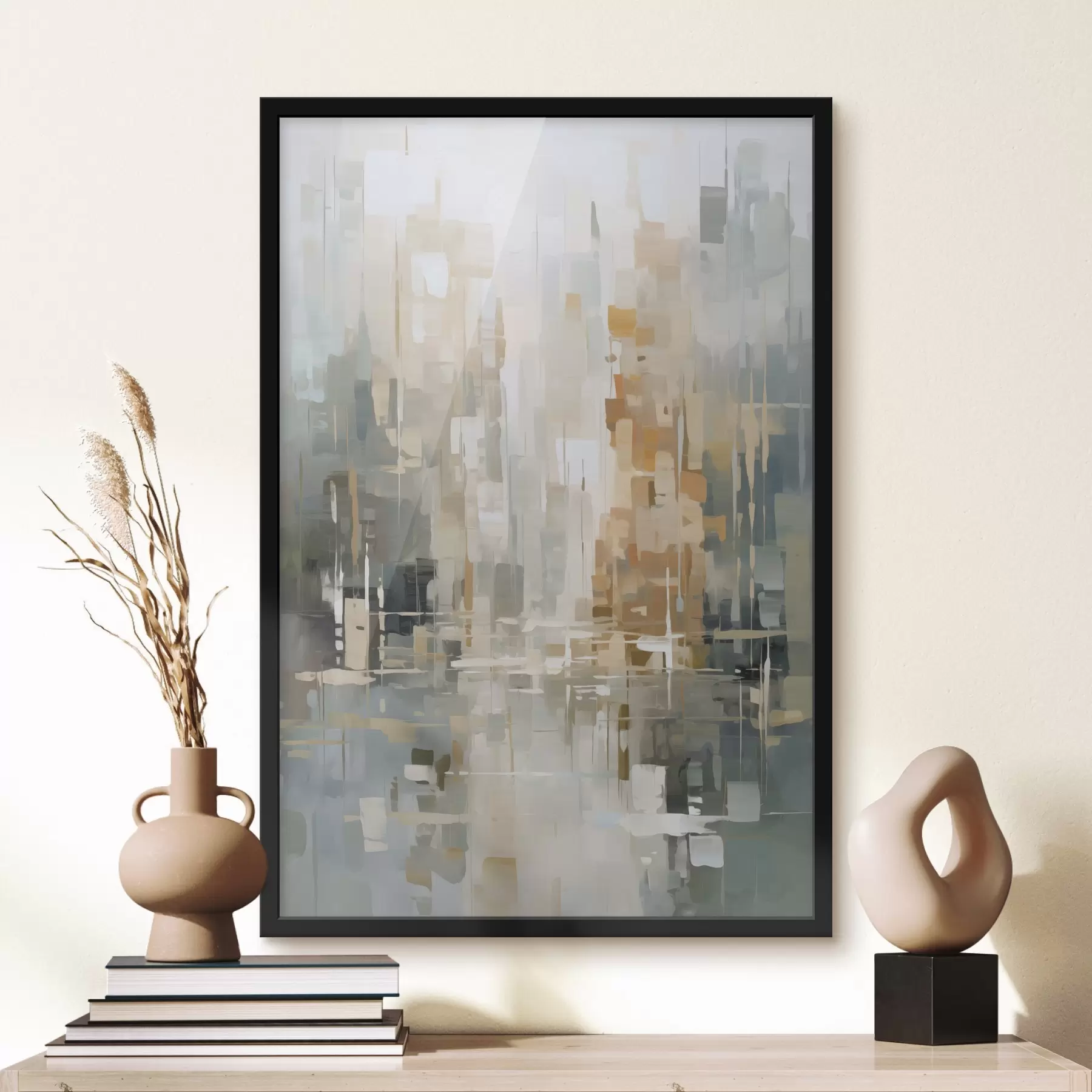 Fototapet Abstrakce napodobující malbu f45456