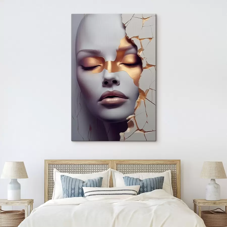 Obraz Tvář v trhlinách Č. s45462