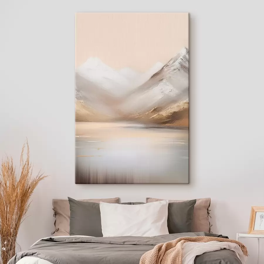 Obraz Horské jezero za úsvitu Č. s45465