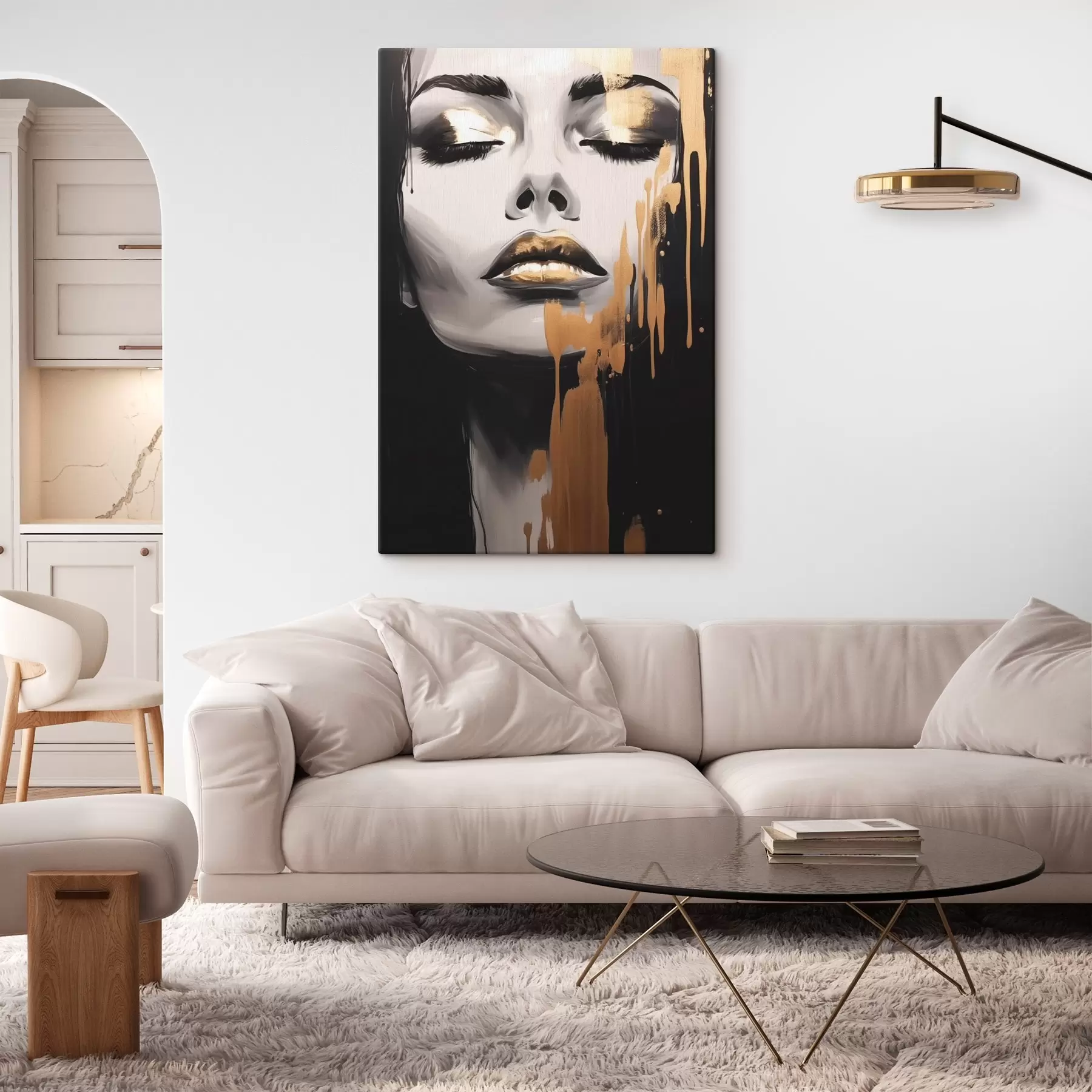 Obraz Ženský portrét Č. s45467