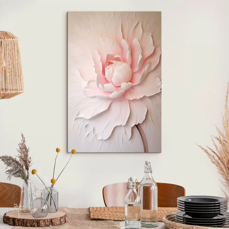 Obraz Velká růžová pivoňka Č. s45470